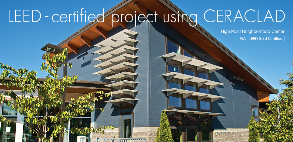 Ceraclad LEED certified project